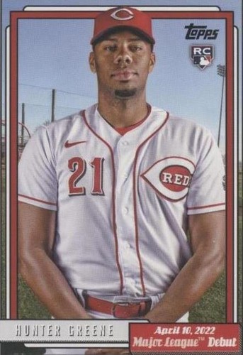 2022 Topps Archives - Hunter Greene #362