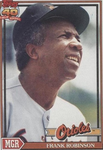 1991 Topps - Frank Robinson #639