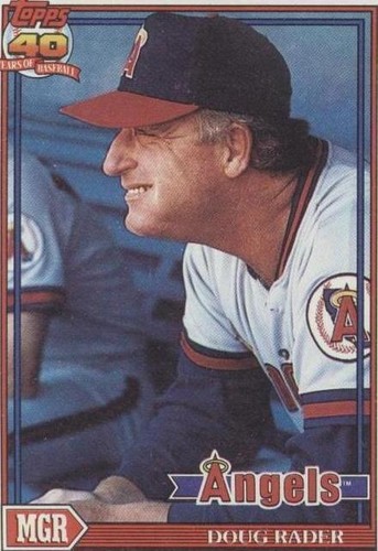 1991 Topps - Doug Rader #231
