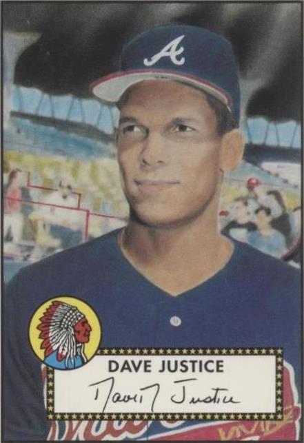 1990-93 Topps Magazine Cards - David Justice #TM36
