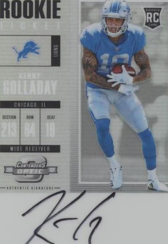 2017 Panini Contenders Optic Kenny Golladay #139