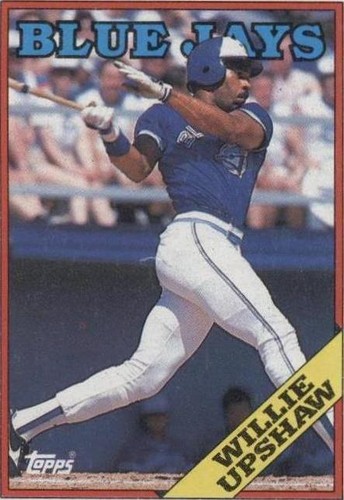 1988 Topps - Willie Upshaw #505
