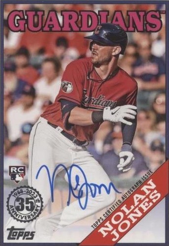 2023 Topps Update Series - Nolan Jones #88BA-NJ