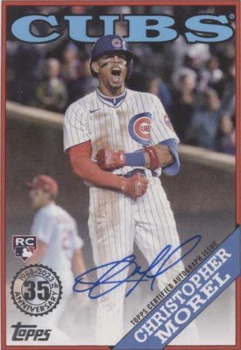 2023 Topps Series 1 - Christopher Morel #88BA-CMO