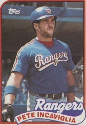 1989 Topps - Pete Incaviglia #706