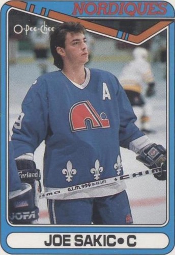 1990-91 O-Pee-Chee - Joe Sakic #384