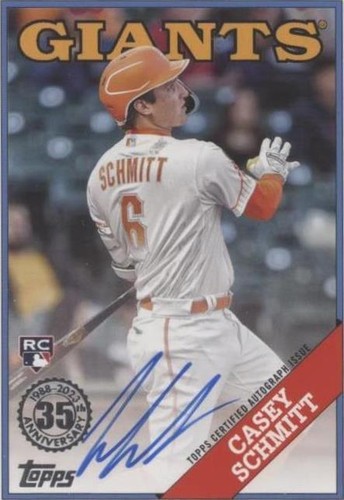 2023 Topps Update Series - Casey Schmitt #88BAU-CAS