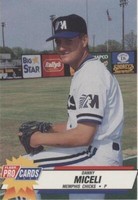 1993 Fleer ProCards Minor League - Dan Miceli #372