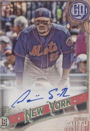 2018 Topps Gypsy Queen - Dominic Smith #GQA-DSM