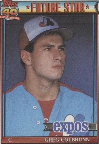 1991 Topps - Greg Colbrunn #91