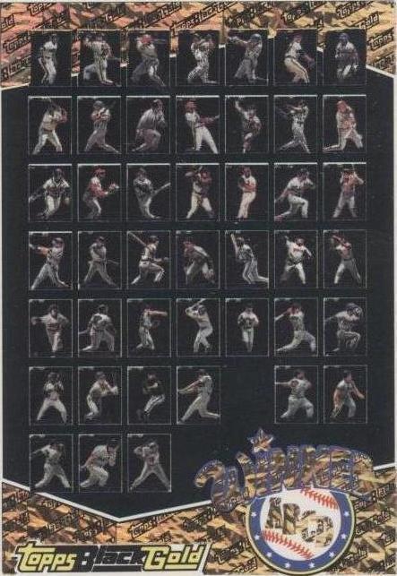 1993 Topps - Andre Dawson Andy Van Slyke Barry Bonds #ABCD