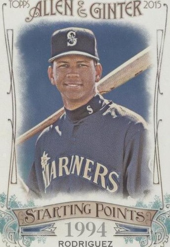 2015 Topps Allen & Ginter's - Alex Rodriguez #SP-59
