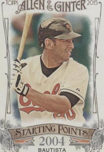 2015 Topps Allen & Ginter's - Jose Bautista #SP-91