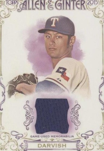 2015 Topps Allen & Ginter's - Yu Darvish #FSRA-YD