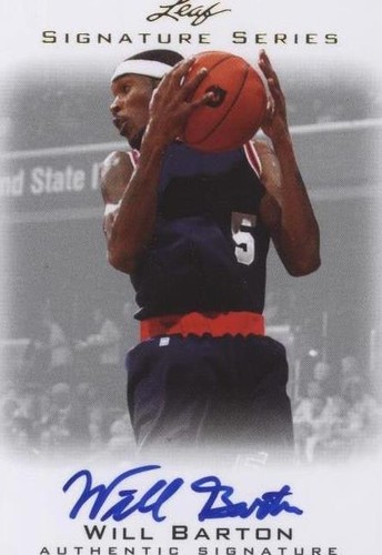 2012 Leaf Signature Series - Will Barton #BA-WB1
