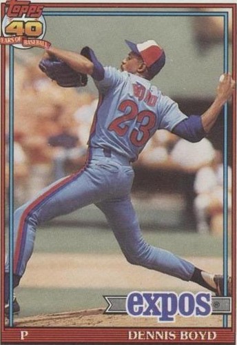 1991 Topps - Oil Can Boyd #48