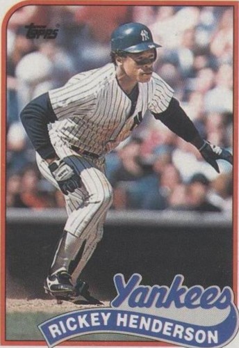 1989 Topps - Rickey Henderson #380