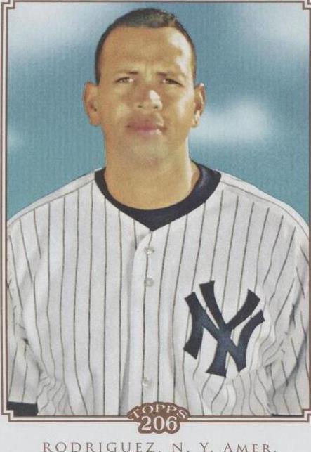 2010 Topps 206 - Alex Rodriguez #114