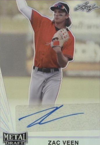 2021 Leaf Metal Draft - Zac Veen #LA-ZV1