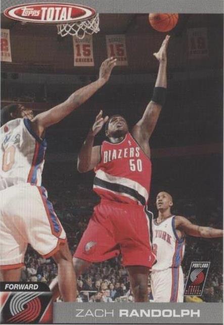 2004-05 Topps Total - Zach Randolph #127