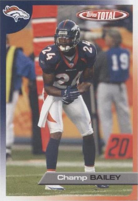 2005 Topps Total Champ Bailey #206