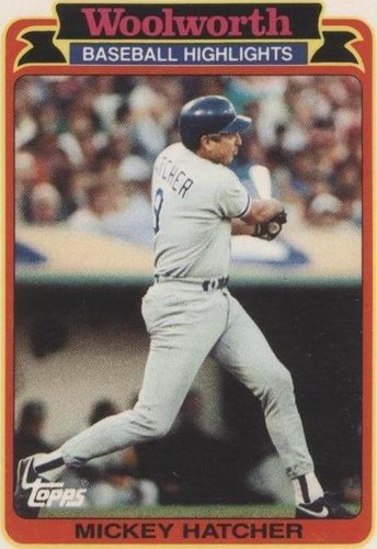 1989 Topps Woolworth Baseball Highlights - Mickey Hatcher #31
