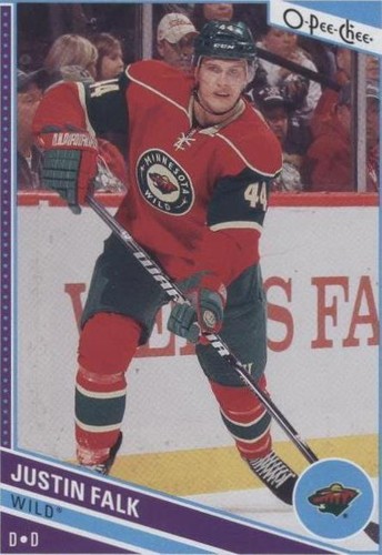 2013-14 O-Pee-Chee - Justin Falk #492