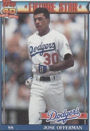 1991 Topps - Jose Offerman #587
