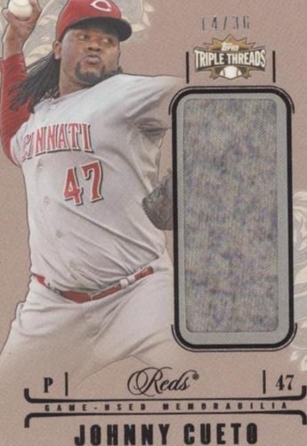 2014 Topps Triple Threads - Johnny Cueto #UJR-JCU