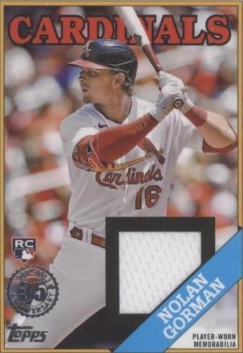 2023 Topps Series 1 - Nolan Gorman #88R-NG