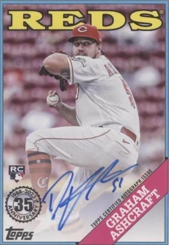 2023 Topps Series 1 - Graham Ashcraft #88BA-GA