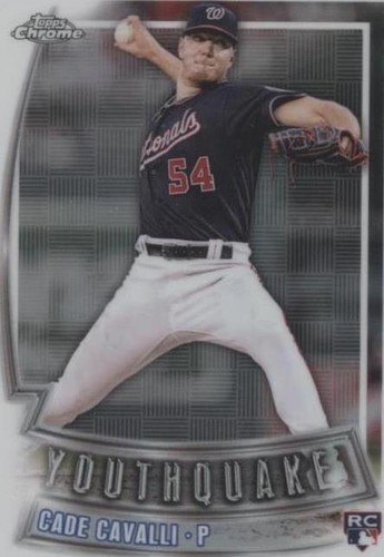2023 Topps Chrome - Cade Cavalli #YQ-25