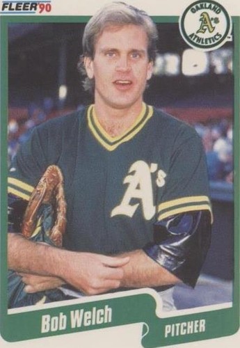 1990 Fleer - Bob Welch #23