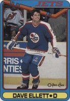 1990-91 O-Pee-Chee - Dave Ellett #104