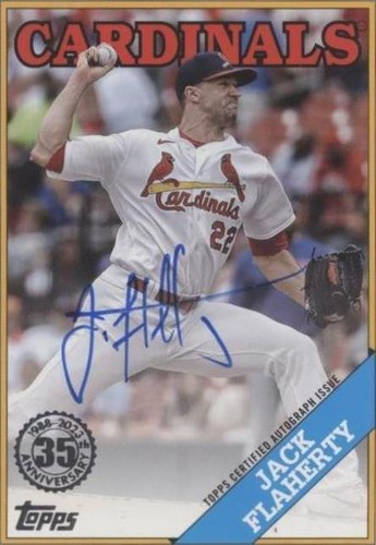 2023 Topps Series 2 - Jack Flaherty #88BA-JF