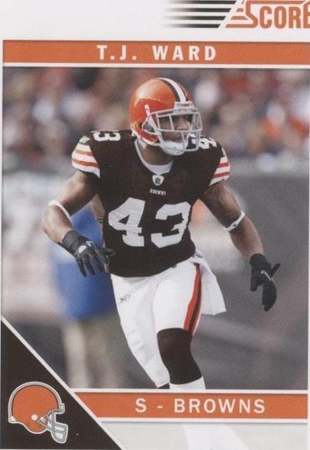 2011 Score T.J. Ward #74