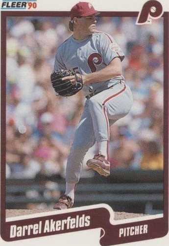 1990 Fleer Update - Darrel Akerfelds #U-41