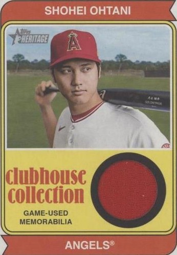 2019 TOPPS HERITAGE SHOHEI OHTANI AUTO REAL ONE #ROA-SO