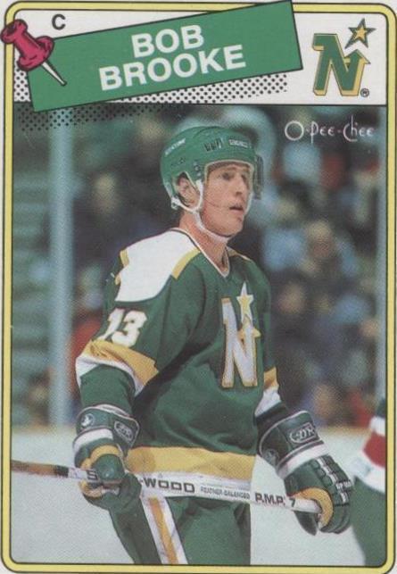 1988-89 O-Pee-Chee - Bob Brooke #61