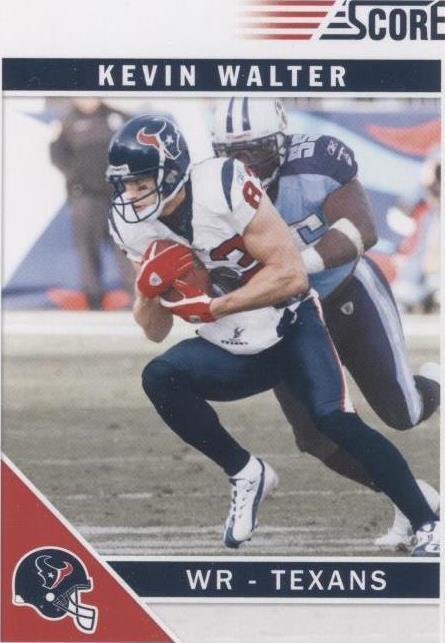 2011 Score Kevin Walter #118