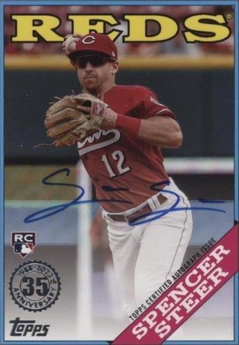 2023 Topps Series 2 - Spencer Steer #88BA-SS
