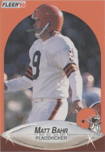 1990 Fleer Matt Bahr #47