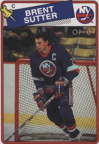 1988-89 O-Pee-Chee - Brent Sutter #7