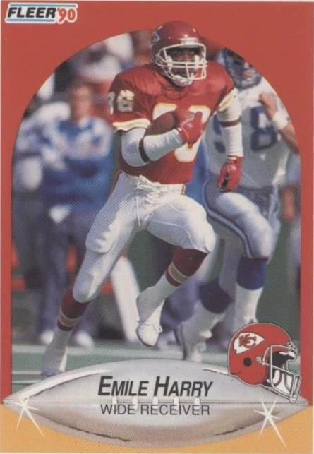1990 Fleer Update Emile Harry #U-89