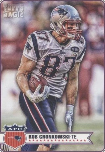 2012 Topps Magic Rob Gronkowski #160