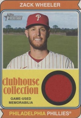 2023 Topps Heritage - Zack Wheeler #CCR-ZW