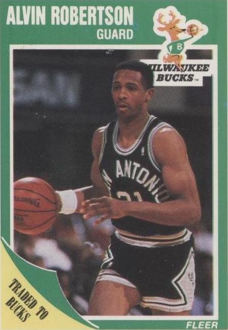 Fleer 1989-90 - Alvin Robertson #90