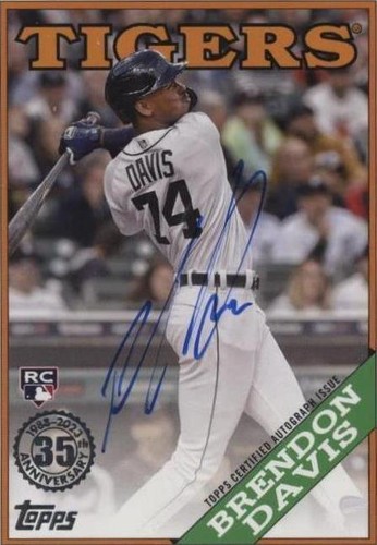 2023 Topps Series 2 - Brendon Davis #88BA-BDA