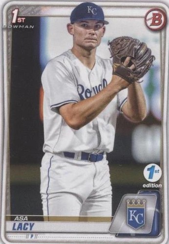MLBカード　ASA LACY 99シリ Asa Lacy /999 Elite Extra Edition Prospect 2020 SP Kansas