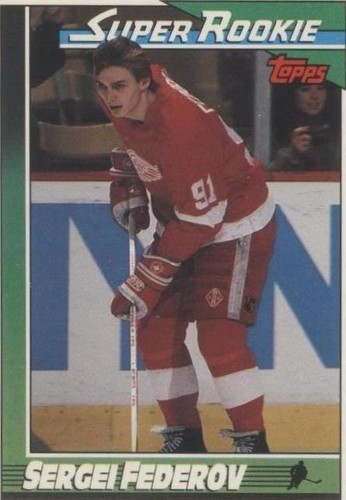 1991-92 Topps - Sergei Fedorov #8
